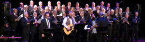 Performers on stage