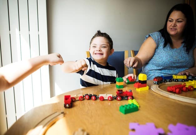 Child with Family